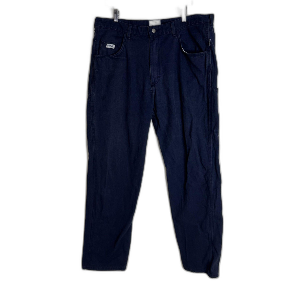 Tyndale FR Pants Mens 40x34 Navy Arc Rated Flame Resistant Work CAT2 Made USA